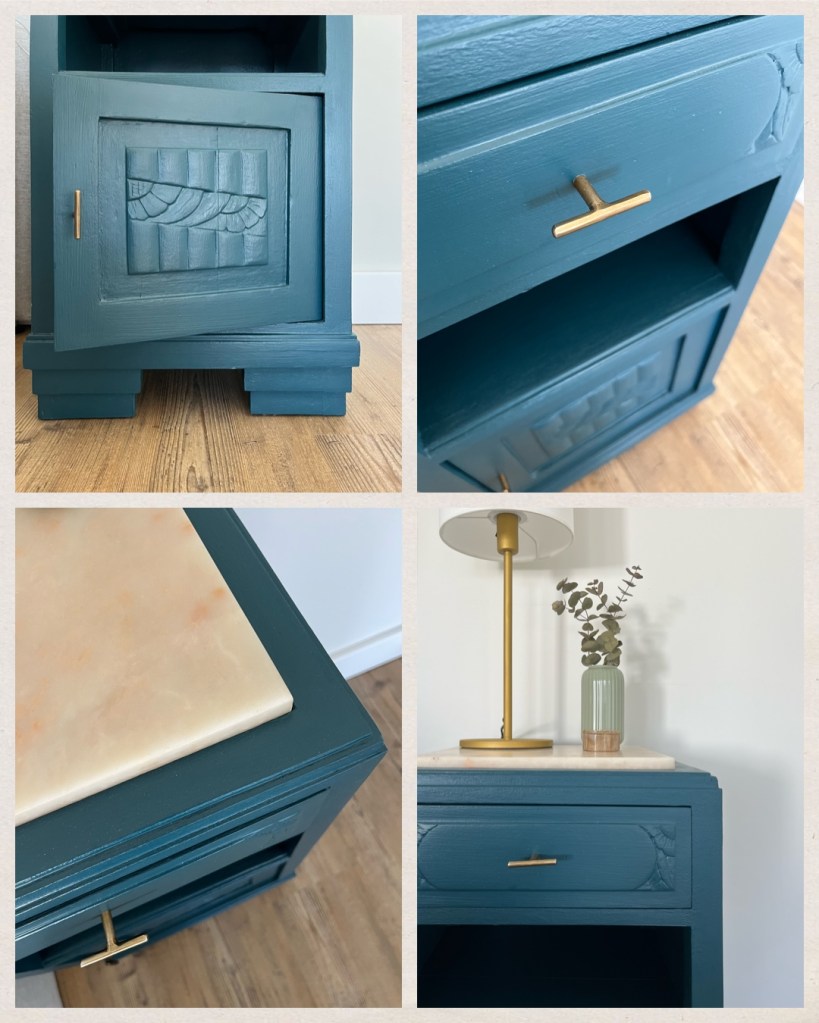 step by step tutorial - bedside tables upcycling